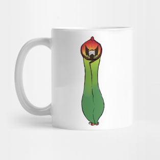 Pitcher Plant Vampire :: Flowers and Fungi Mug